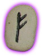 Runes Stones - Fehu