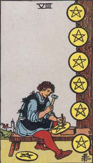 Eight of Pentacles