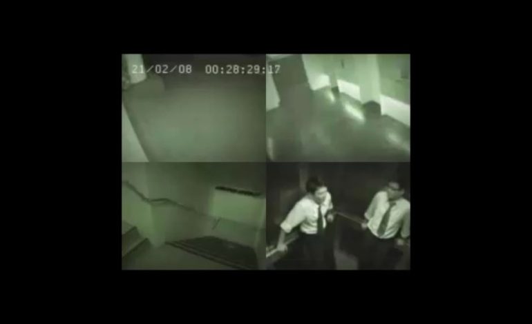  Ghost of Old Lady Caught on CCTV Inside Elevator