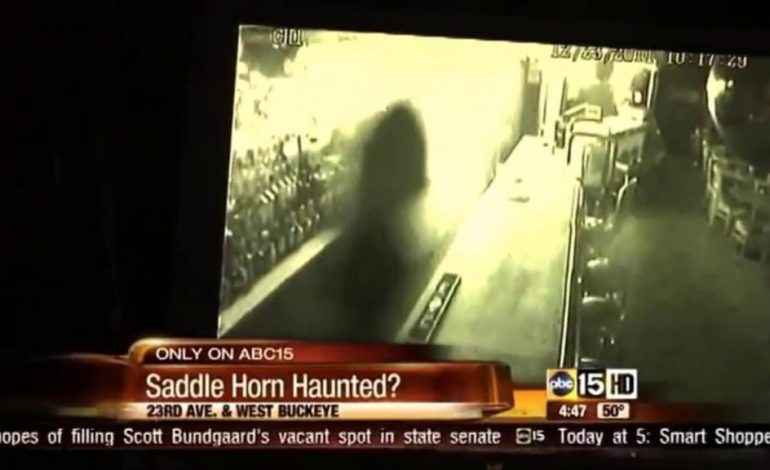  CCTV Captures Mysterious Figure in Saddle Horn Bar