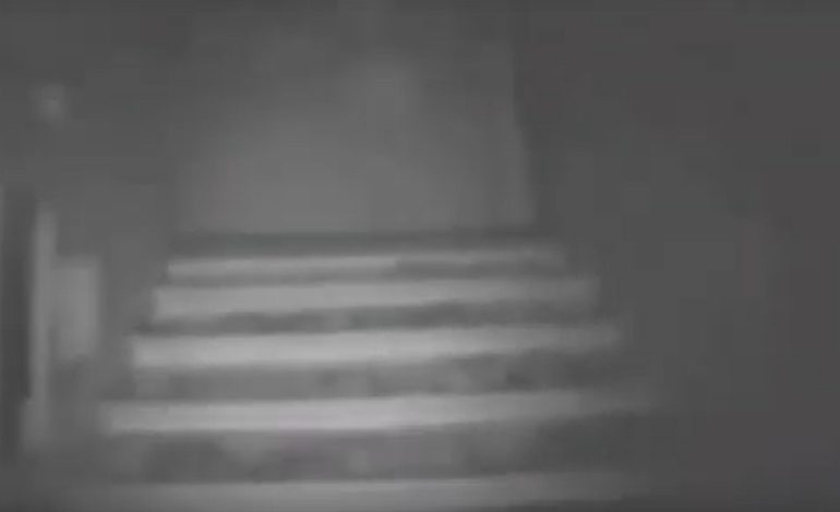  Ghostly Figure Caught on Camera Inside Old Basement