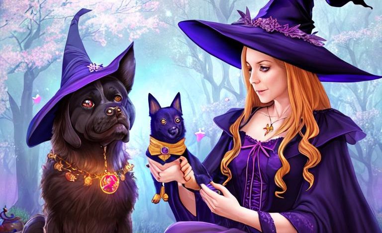 The Magical Powers of Witch’s Dog Familiars