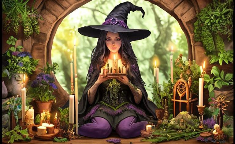 The Witches’ Garden: A Guide to the Magic of Herbs