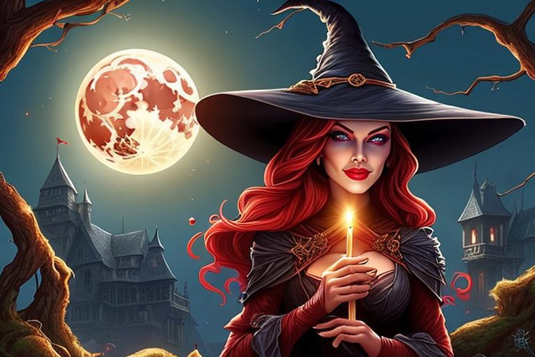 The Blood Moon Witch