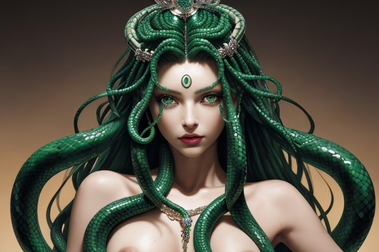 Medusa: Dark Magic and Mythical Serpent Hair