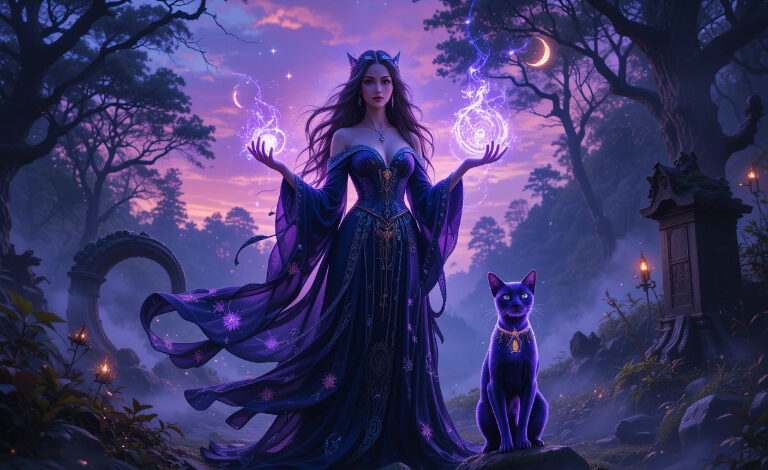Magical Cat Familiar Names
