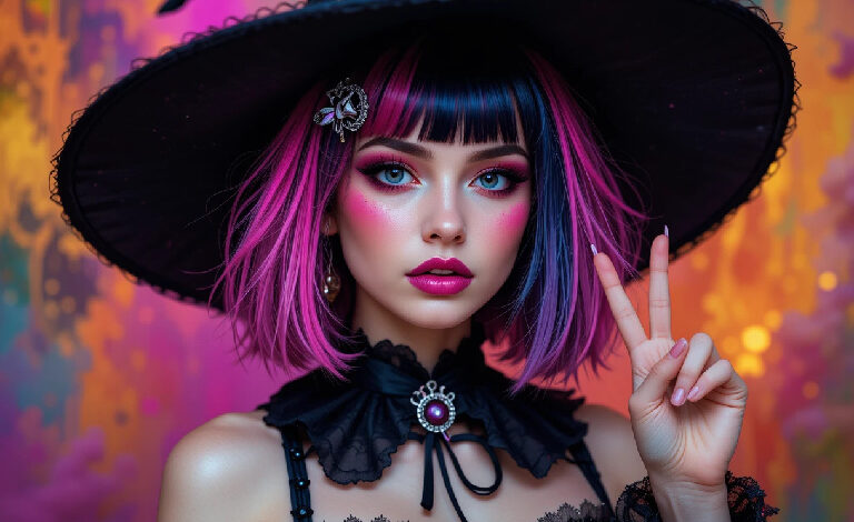 Witchy Hair Magic Unlocking the Power of Style, Color, and Cut