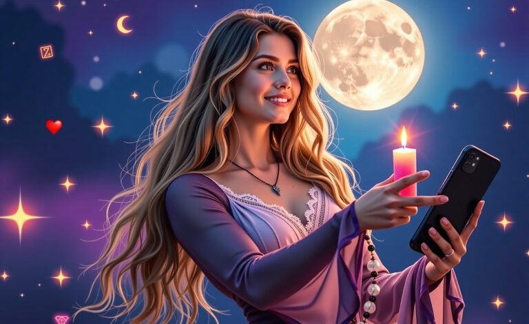 Moon Magick to Make Them Text You First