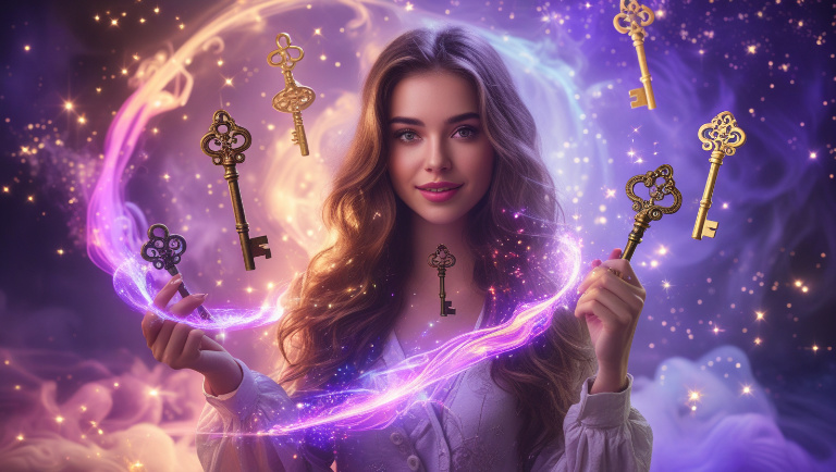 Select a Magic key to Discover Your Hidden Talent