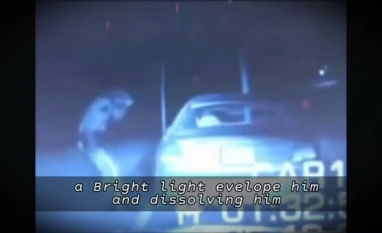  A Strange Light Engulfs a Police Officer