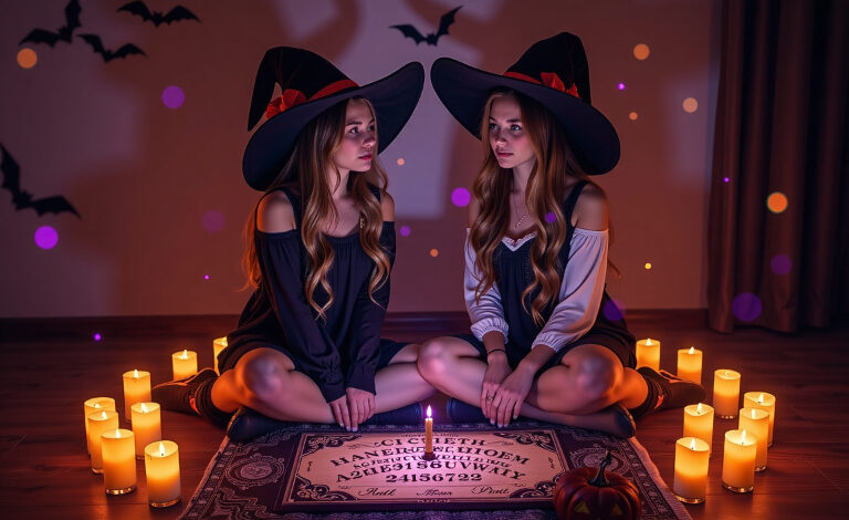  Ouija Board on Halloween Night