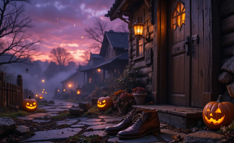 Why People Leave Shoes Outside on Halloween Night