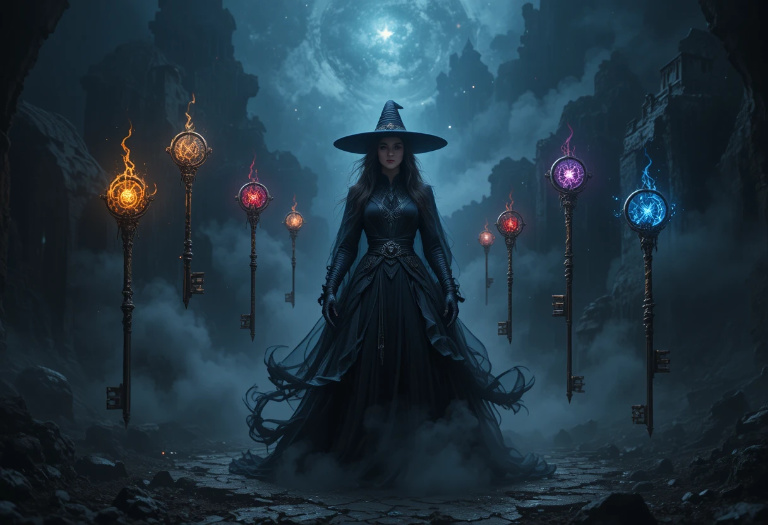 The Seven Keys of Shadow Magick