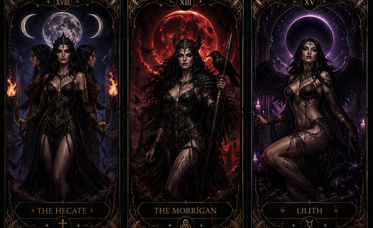 Choose a Dark Goddess Card to Reveal Your Shadow Ally
